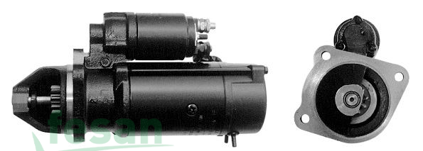 STR 4508 ISKRA 24V MARŞ MOTORU MAN KAMYON 10DİŞ 4KW