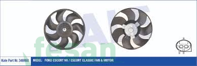 25-1916 12V FAN MOTORU FORD FİESTA ESCORT PERVANELİ 1987-1996 1.3 1.4 1.6 1.8