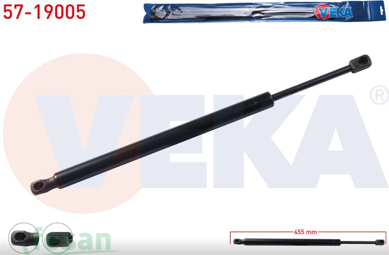 57-19005 AMORTİSÖR BAGAJ FORD FOCUS HB 1998-2004 455MM/680N