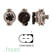 UWA 3830 BOSCH 12V ŞARJ DİNAMOSU BMW 118İ-120-2.0-3.16 3.18-X1-X3 150AHM COM-BSS