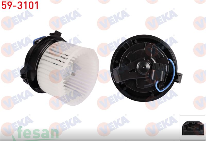 59-3101 12V KALORİFER MOTORU NİSSAN QASHQAI 2013> X-TRAİL 2015>