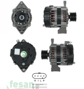 ALT 074 DELCO 12V Ş DİNAMOSU CASE FORKLİFT VİPROMA NEWHOLLAND CUMMİS 95AHM WUTSE ALT 8722
