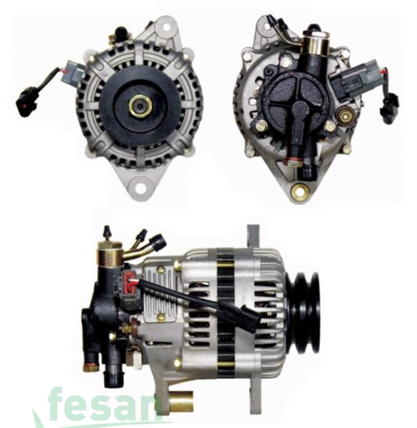 MANDO DLA930 12V ALTERNATÖR KIA BONGO HYUNDAİ STAREX 2006> VAKUMLU İÇTEN SOGUTMA ÇİFT KASNAK 90AHM