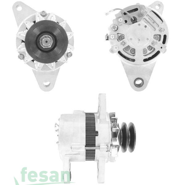UWA 3529 NİKKO 24V ŞARJ DİNAMOSU İSUZU MOTORLU İŞ MAKİNASI HİTACHİ EX200 PALETLİ EXCAVATÖR TCM FD3SZ FORKLİFT 40AHM