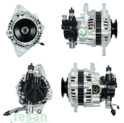 MITSUBISHI DLA572 12V ALTERNATÖR MITSUBISHI L300 2.5D 2.5TD 1998> TEK KASNAK VAKUMLU İÇTEN SOGUTMA 65AHM