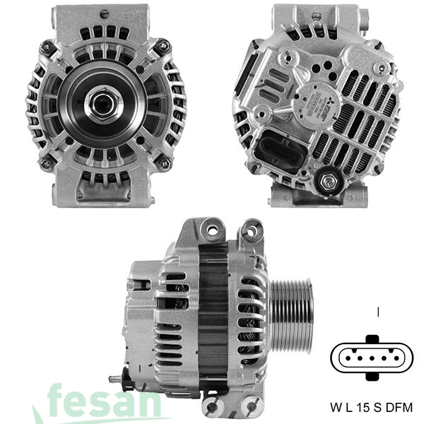 MİTSUBİSHİ A4TR6791 24V ŞARJ DİNAMOSU SCANİA 130AHM