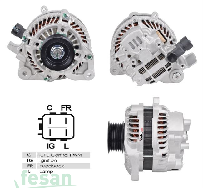 MITSUBISHI DLA534 12V ALTERNATÖR HONDA CIVIC VI VII VIII 1.8L 2002-2008 90AHM IG-C-L-M UC 90AHM