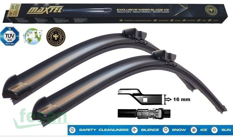 12131474 SİLGİ SÜPÜRGESİ AUDİ A5-A7-SPORTBACK-Q3 TT-COUPE SKODA KODİAQ HYUNDAİ İX55 BMW X5-E70 600MM 530MM 24  21