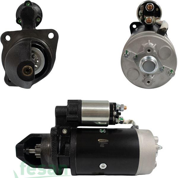 STR 7855A BOSCH 12V MARŞ MOTORU İNTER TRAKTÖR FENDT TRAKTÖR PERKİNS 9DİŞ 2.5KW