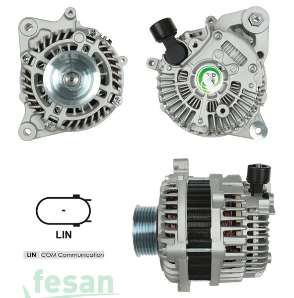MITSUBISHI DLA5304 12V ALTERNATÖR HONDA CIVIC IX 1.4LİTRE MOTOR 2012> LIN UC 95AHM