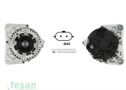 MITSUBISHI DLA5338 12V ALTERNATÖR RENAULT CLIO MEGANE 1.4İ 2007 DACİA LOGAN I 1.4 1.6 SANDERO 2009> L-D UC 110AHM