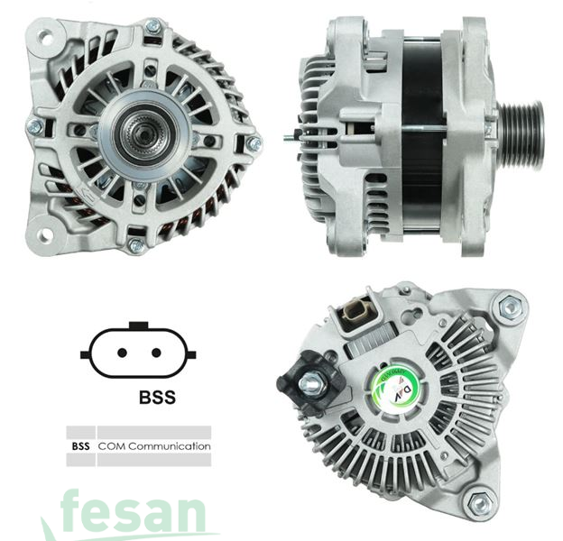 MITSUBISHI DLA5340 12V ALTERNATÖR RENAULT MEGANE III 1.6DCİ FLUENCE GRAND SCENIC III 2012>OPEL MOVANO NİSSAN NAVARA COM BSS UC 185AHM