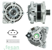 MITSUBISHI DLA5340 12V ALTERNATÖR RENAULT MEGANE III 1.6DCİ FLUENCE GRAND SCENIC III 2012>OPEL MOVANO NİSSAN NAVARA COM BSS UC 185AHM