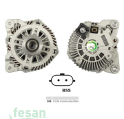 MITSUBISHI DLA5348 12V ALTERNATÖR RENAULT MEGANE III GRAND SCENIC III LAGUNA III LATİTUDE COM BSS UC 210AHM