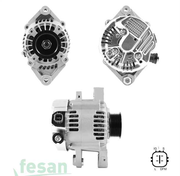 N.DENSO DLA1077 12V ALTERNATÖR TOYOTA YARİS 1.0VVT-I