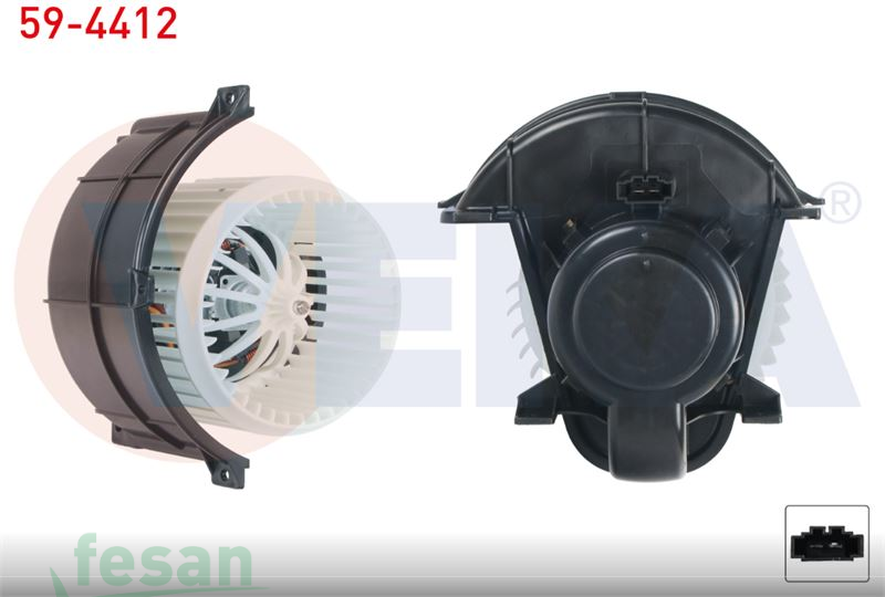 33206221 12V KALORİFER MOTORU VW AUDI Q7 CAYENNE 2006-2015 AMAROK TOUAREG 2002-2010
