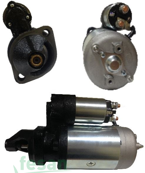 STR 7227 MAKO 12V MARŞ MOTORU LOMBARDİNİ TERS DÖNÜŞ 9DİŞ 2.5KW BÜYÜK MARŞ 2 KULAK