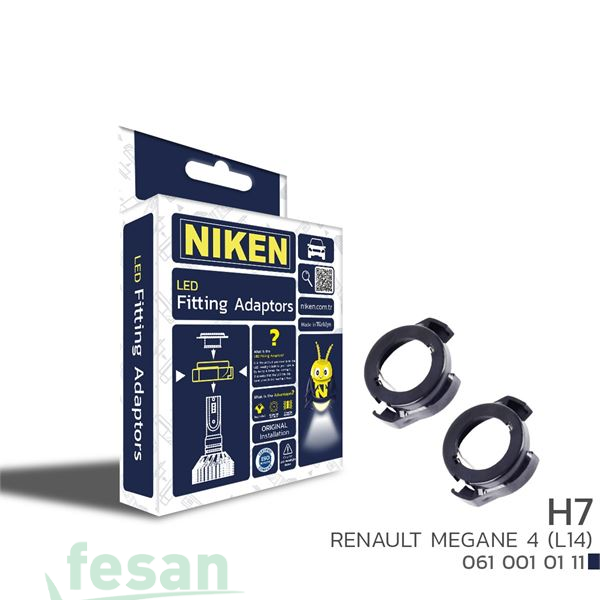 0610010111 ADAPTÖR FAR AMPÜLÜ H7 RENAULT MEGANE IV LED FAR