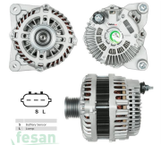 MITSUBISHI DLA5386 12V ALTERNATÖR NISSAN QASHQAİ 1.6 2008> JUKE RENAULT KOLEOS BENZİNLİ MOTOR D-S-L UC 150AHM
