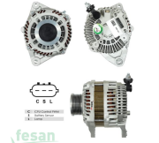 MITSUBISHI DLA5390 12V ALTERNATÖR NISSAN NAVARA PATHFINDER 2.5DCİ CABSTAR 2005> 150AHM