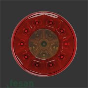 BAD 307 24V STOP LAMBA LEDLİ KIRMIZI BEYAZ