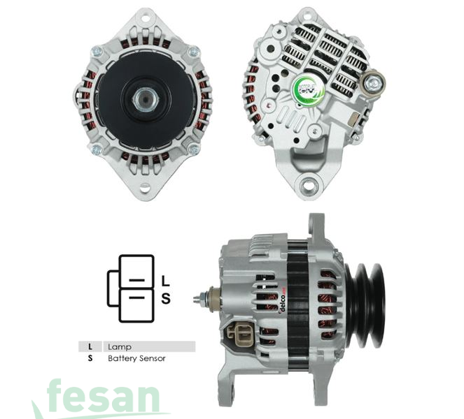 MITSUBISHI DLA5396 12V ALTERNATÖR NISSAN NAVARA PATROL DİZEL 2000> 100AHM