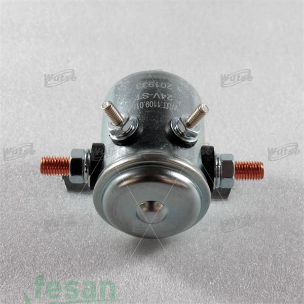 WUTSE SNL 24B UNİVERSAL 24V ARA OTOMATİĞİ 200AHM GÜMÜŞ KONTAK   - YATAY AYAK