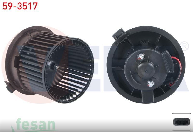 59-3517 12V KALORİFER MOTORU DACİA LOGAN II 2012 SANDERO II 2012 RENAULT SYMBOL 2013 CLIO IV 2012