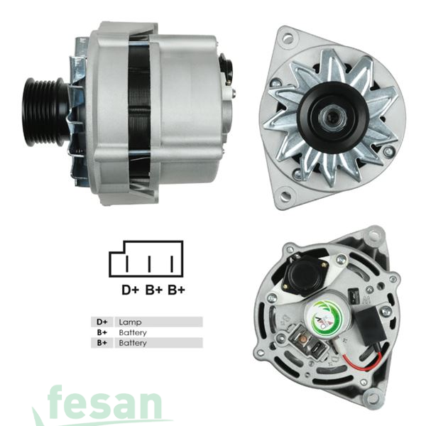 ALT 239 BOSCH 12V ŞARJ DİNAMOSU MERCEDES 190E-190D 80AHM 1984-1986