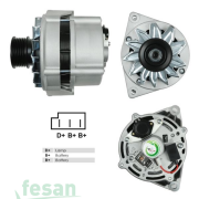ALT 239 BOSCH 12V ŞARJ DİNAMOSU MERCEDES 190E-190D 80AHM 1984-1986