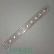 TAS 011B 12-24V PARMAK 9LED UZUN YM BEYAZ