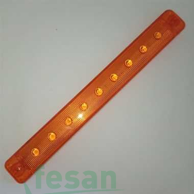 TAS 011S 12-24V PARMAK 9LED UZUN YM SARI