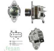 MITSUBISHI DLA1902 24V ALTERNATÖR RENAULT PREMIUM II 330 370 380 2005> 410 430 440 2005 450 460 2005 WL-IGS-DFM UC 130AHM