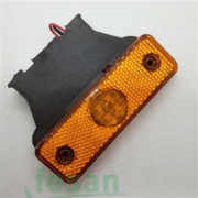 TAS 023S 24V MARKER LAMBA 4 LED SARI BRAKETL