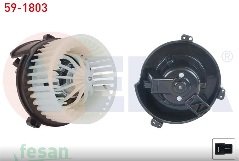 59-1803 12V KALORİFER MOTORU CITROEN BERLİNGO 1.6HDİ 2008> FİAT DUCATO 1994-2002 JUMPER 1994-2002 BOXER 1994-2002