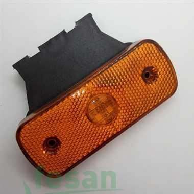 TAS 026S 24V MARKER LAMBA 4 LED SARI BRKTLİ