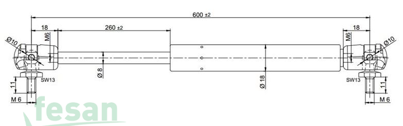 09010359 AMORTİSÖR BAGAJ FİAT KARTAL SLX 1997>