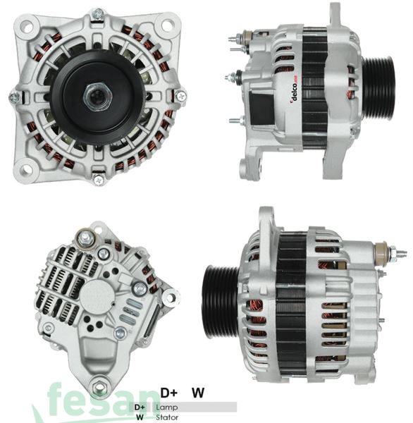 MITSUBISHI DLA1855 24V ALTERNATÖR SCANIA 114 124 144 - 164 - 230 - 260 - 300 - 360 - 400 - 480 - 94 - G440 - G460 - G4 100AHM 2000-2006