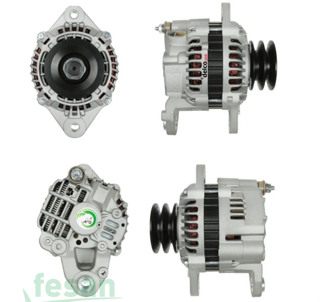 MITSUBISHI DLA020 24V ALTERNATÖR MITSUBISHI CANTER FUSO 1997 -> MITSUBISHI SK4 SK6/SK200-6/SK230-6 6D34 MOTOR 35AHM VAKUMSUZ ÇİFT KASNAK