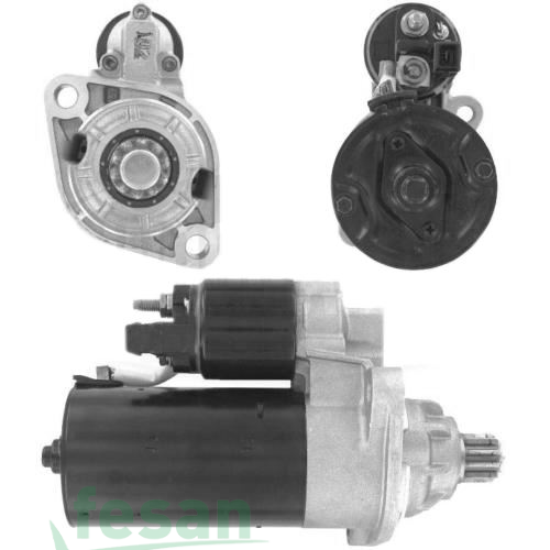STR 6580 BOSCH 12V MARŞ MOTORU VW BORA JETTA TDİ 1999> AUDİ SEAT SKODA 10DİŞ 2KW EM SOKETLİ