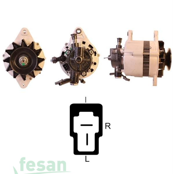 GENON GNA 6065 MANDO 12V ŞARJ DİNAMOSU KİA BONGO K2700 SPORTAGE MAZDA E2200 60AHM