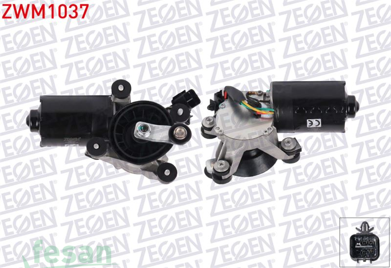ZWM1037 12V SİLGİ MOTORU HYUNDAİ ACCENT MİLENYUM 5FİŞ 1996-2005