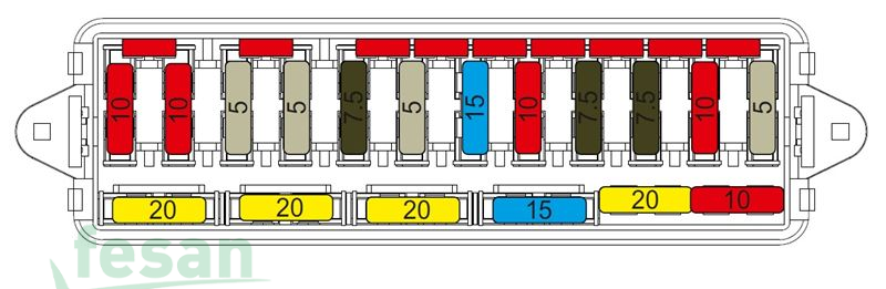 ENG 260152 SİGORTA KUTUSU MASSEY 16 LI