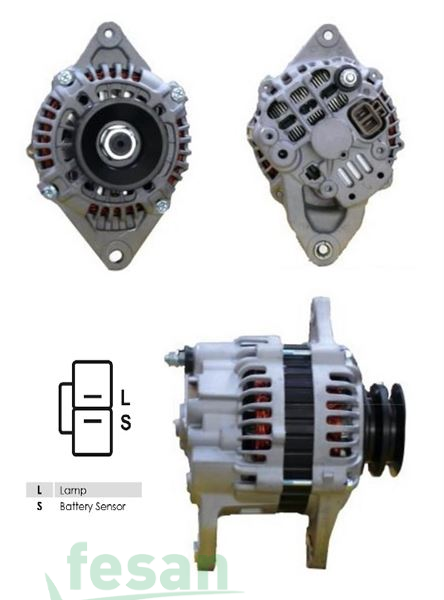 ALT 5920 MİTSUBİSHİ 12V ŞARJ DİNAMOSU CUBATO DİZEL S-L JHM 80AHM