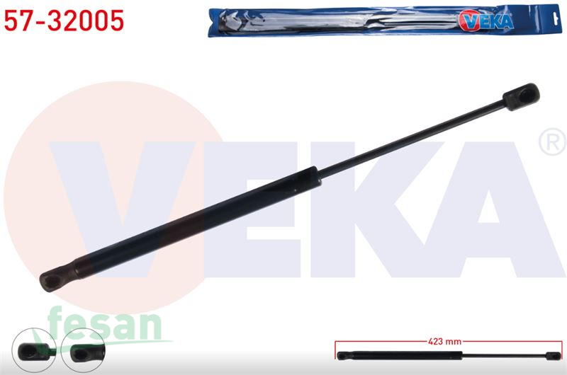 57-32005 AMORTİSÖR BAGAJ OPEL ASTRA H 5 KAPI 2004-2010 423MM/450N