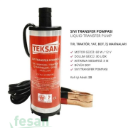 ST-01 12V MAZOT AKTARIM POMPASI BÜYÜK DALGIÇ