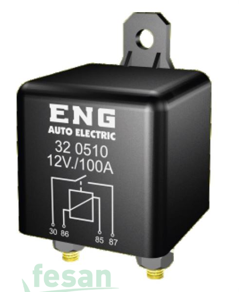ENG 320510 12V RÖLE 100 AHM