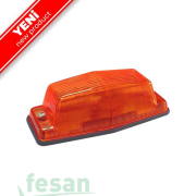 FR.0221F 12V SİNYAL VE ÖN PANJUR LAMBA ÜNİVERSAL LEDLİ FÜME