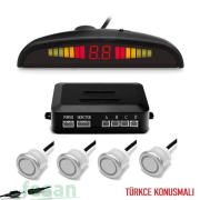 11 1031 PARK SENSÖRÜ TÜRKÇE KONUŞMA GRİ 18MM TÜRKÇE KONUŞMALI