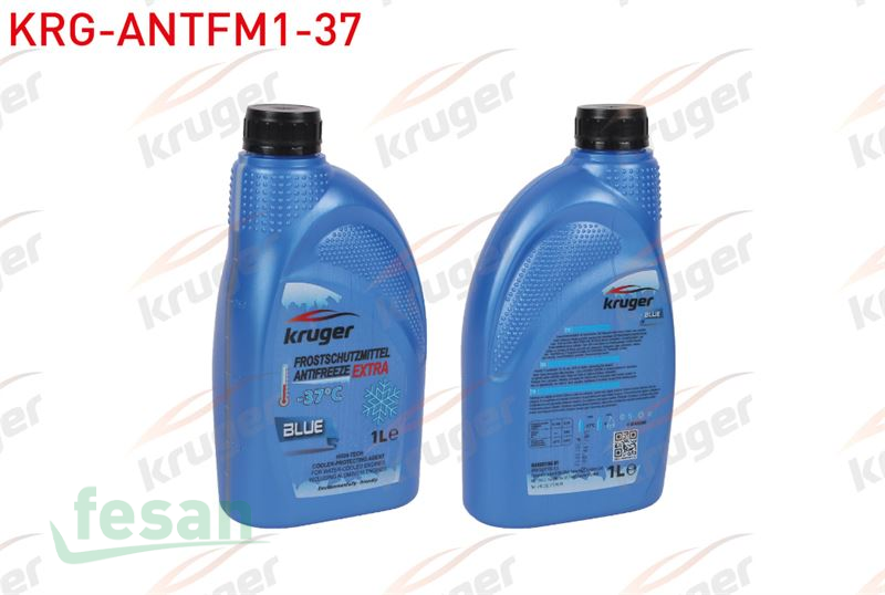 KRG-ANTFM1-37 ANTİFRİZ MAVİ ORGANİK 1LİTRE  -37 DERECE